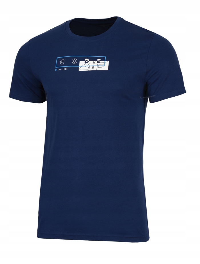 

4F Męska Koszulka T-shirt Bawełna / rozm L