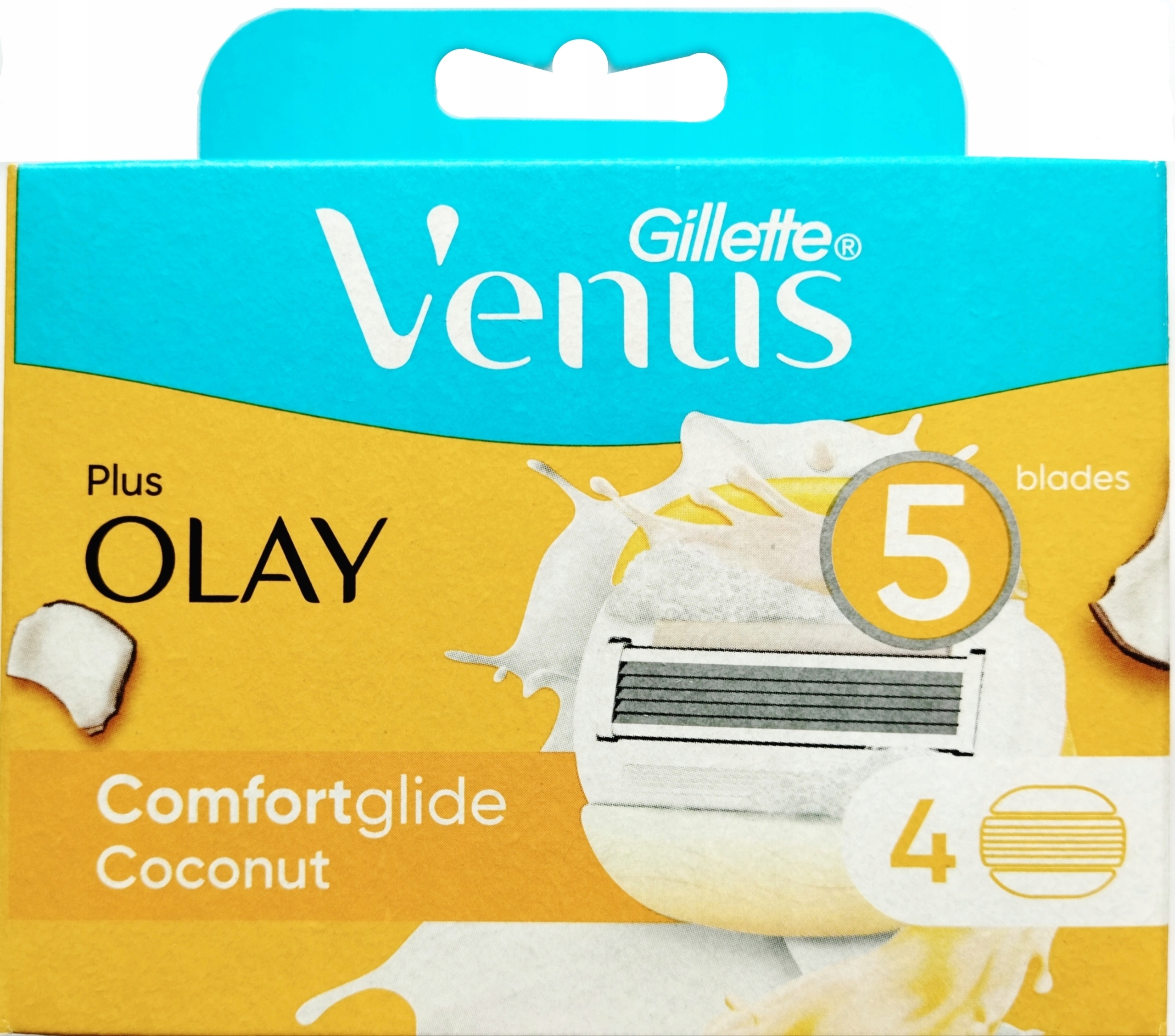

Gillette Venus Comfortglide Coconut Plus Olay 4szt