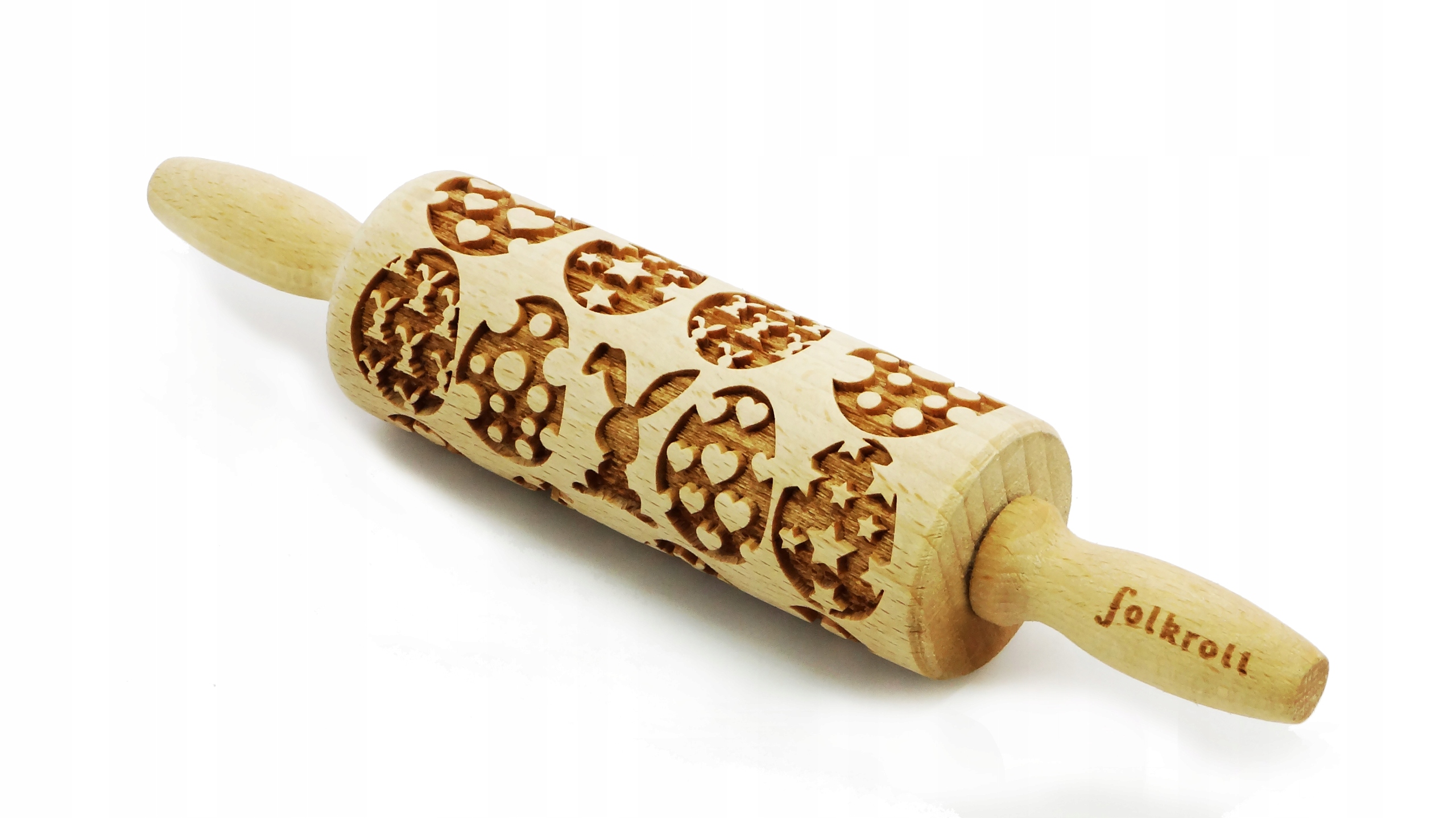 Wałek grawerowany wzór WIEKANOC, junior Marka Folkroll