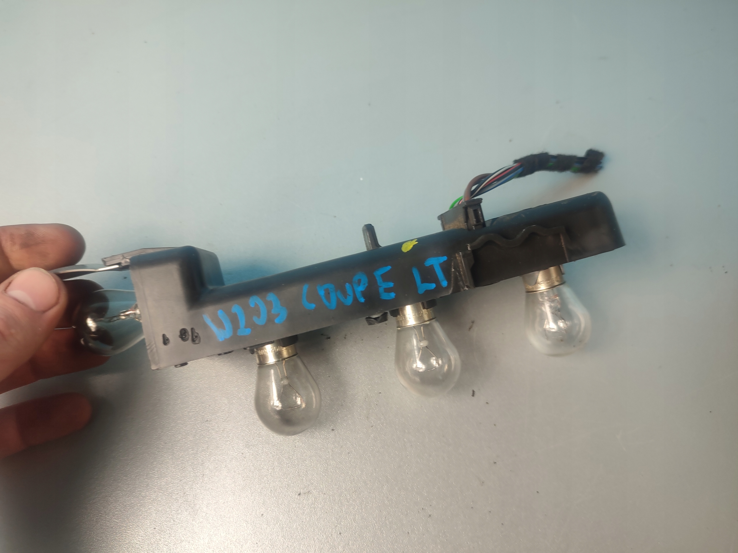 light housing left rear part Mercedes w203 coupe
