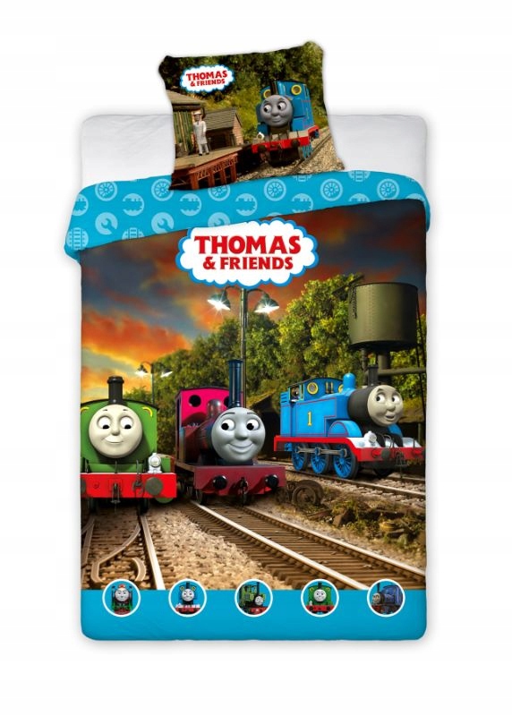 

Pościel dziecięca Tomek I Przyjaciele 160x200 cm