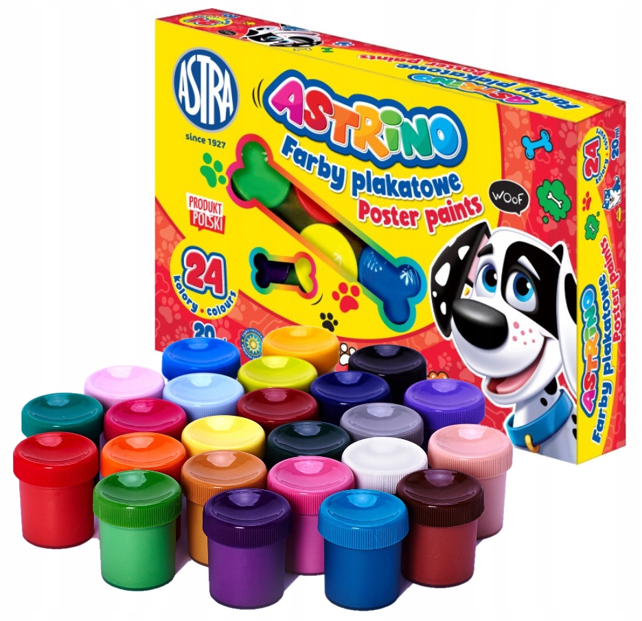 

Farby plakatowe Astrino 24 20 ml Astra