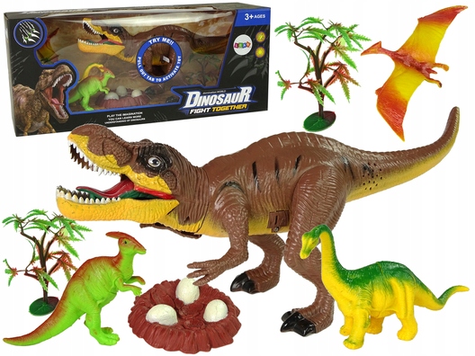 

Zestaw Dinozaurów Tyranozaur Rex Dźwięk Światła