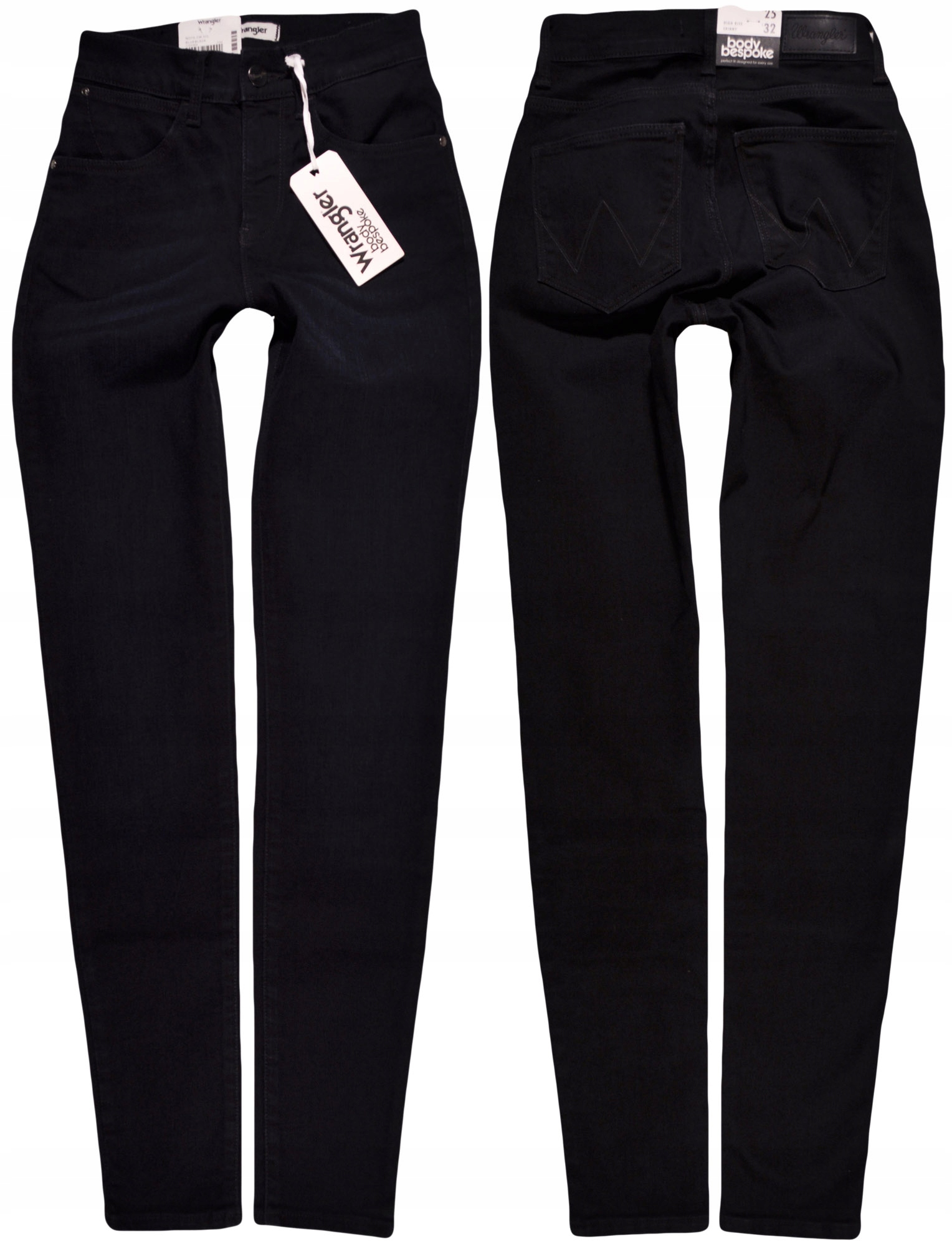 Wrangler kalhoty Navy jeans High Skinny W25 L32