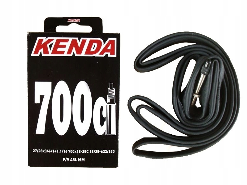 

Dętka Szosowa Kenda 28'' 700x18-25C 48mm Presta