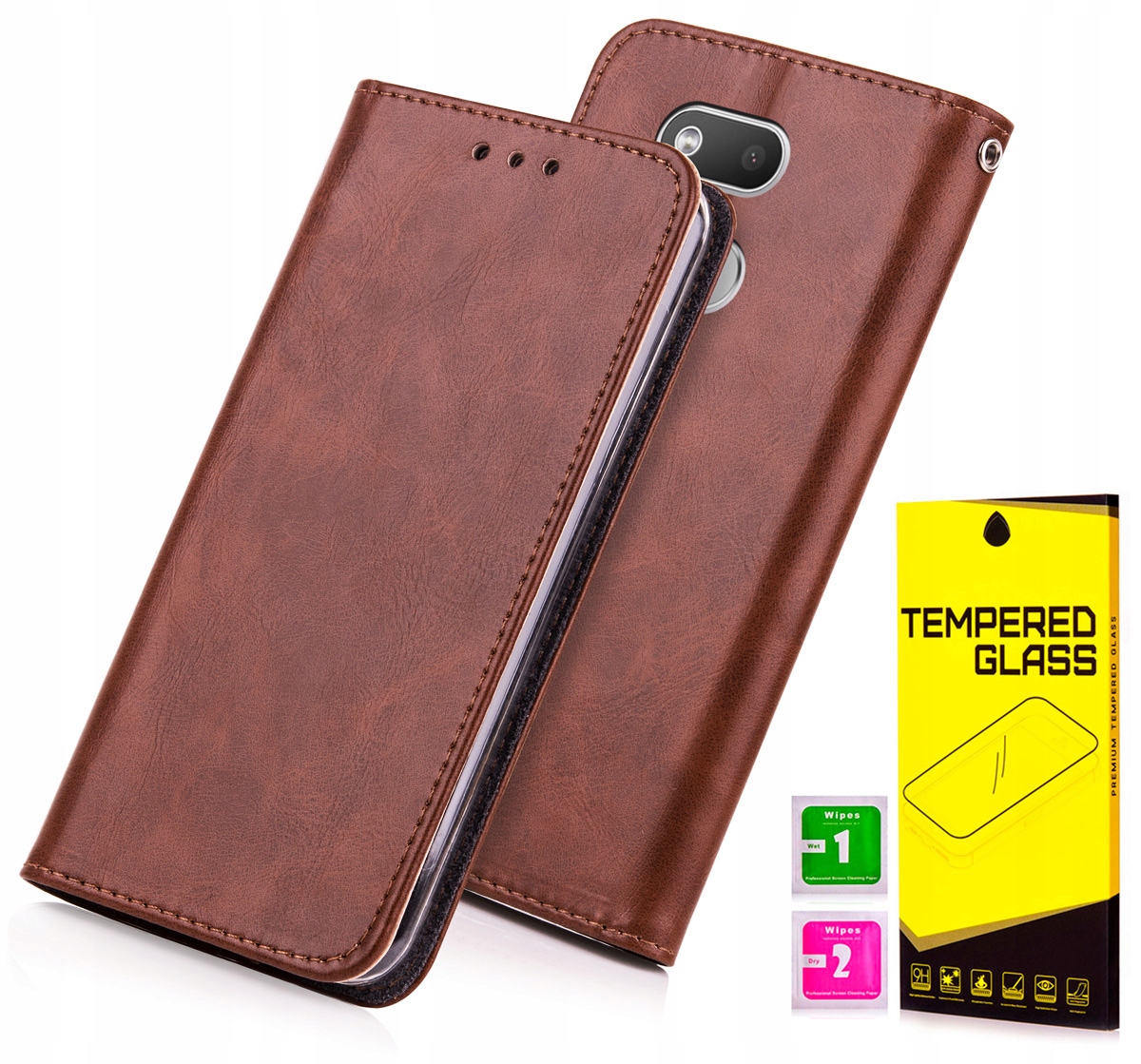 

Etui Portfel Blue Moon Do Htc Desire 12s Szkło 9H