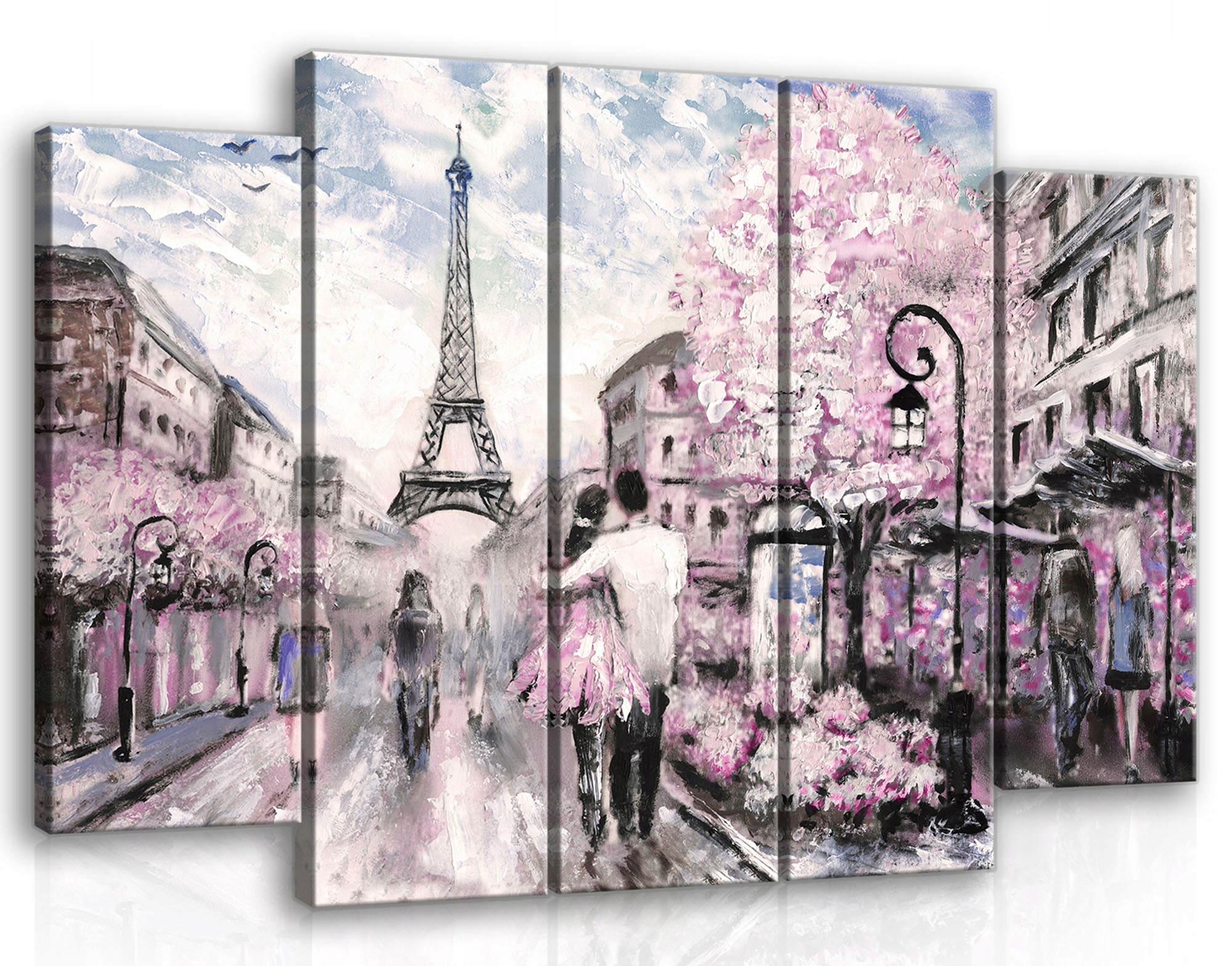 Obraz Na Plátně Canvas 150x100 Paříž Eiffelova Věž