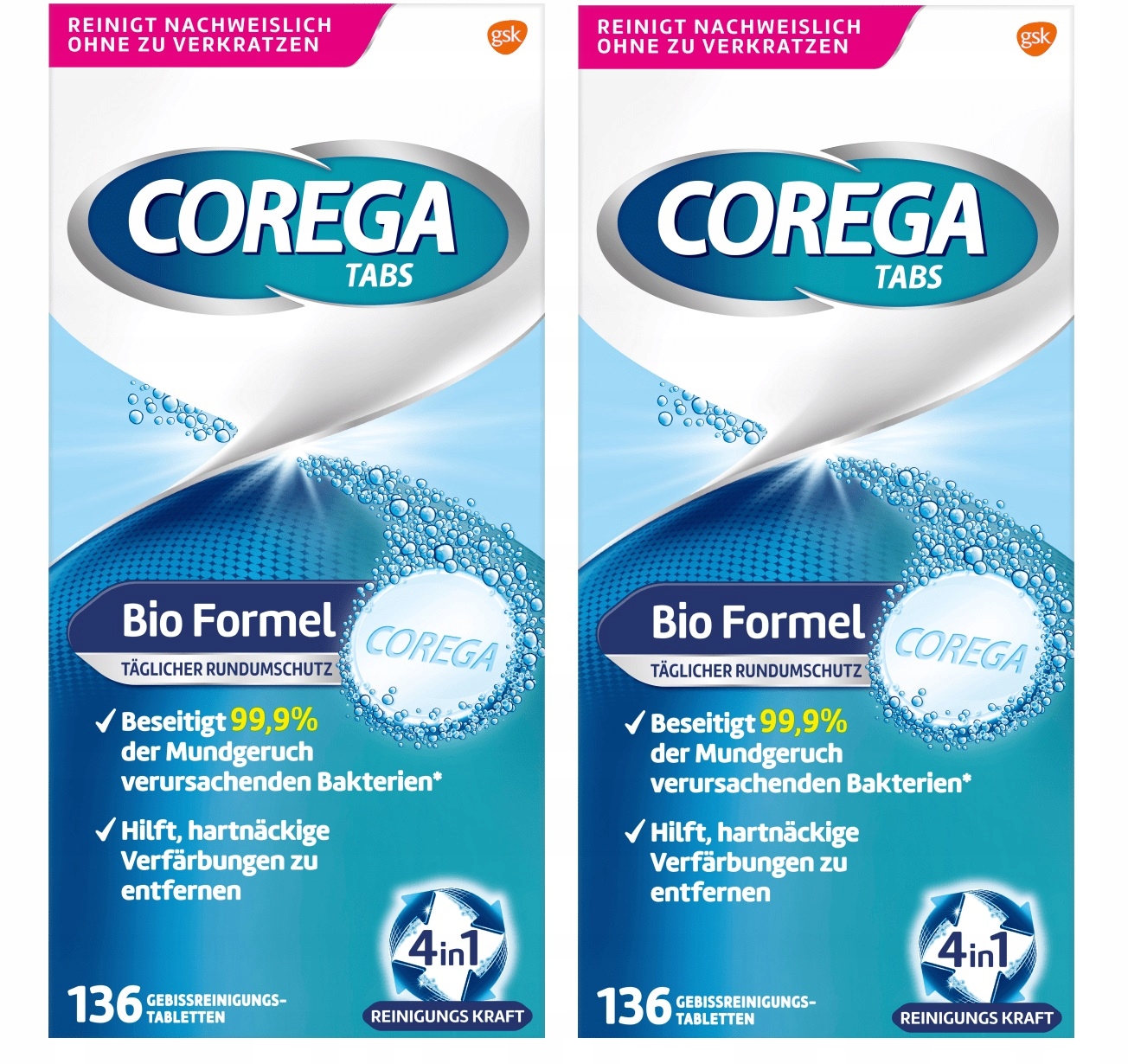 

Corega tabs tabletki do czyszczenia protez 272szt
