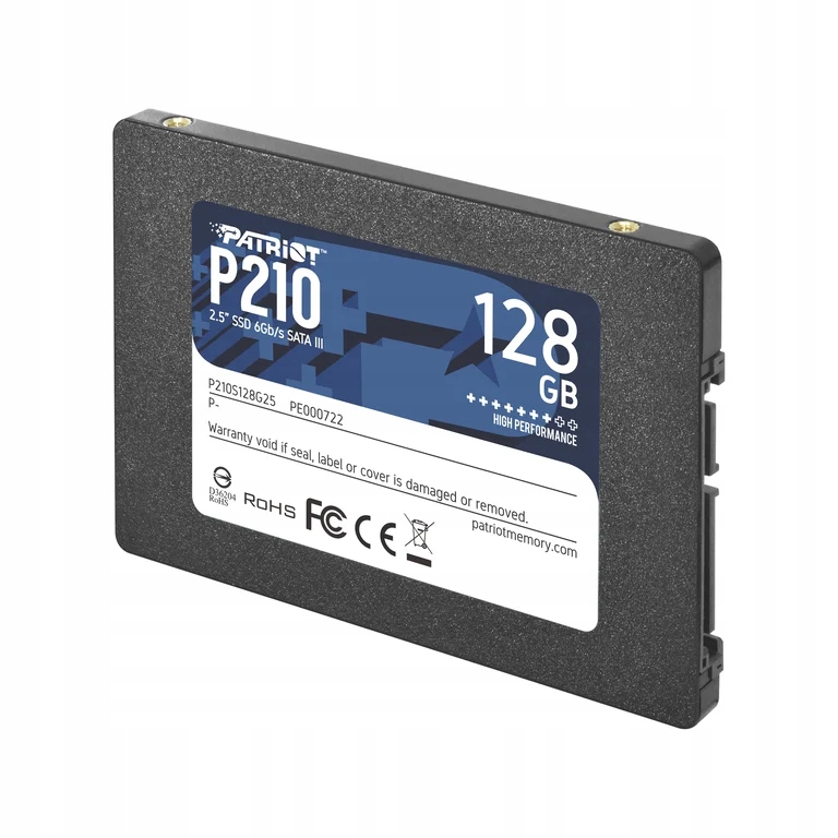 Patriot Memory P210 2.5" 128 GB Serial ATA III Producent Patriot