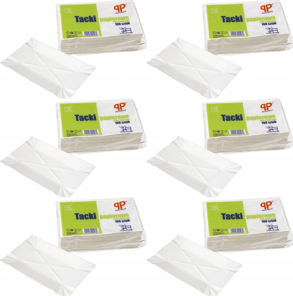 

Tacki jednorazowe Pp Professional 13-20cm 600szt