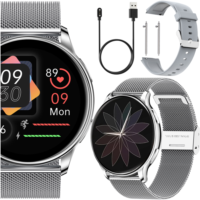 

Smartwatch Damski Dla Kobiety Rozmowy Ciśnienie Pl