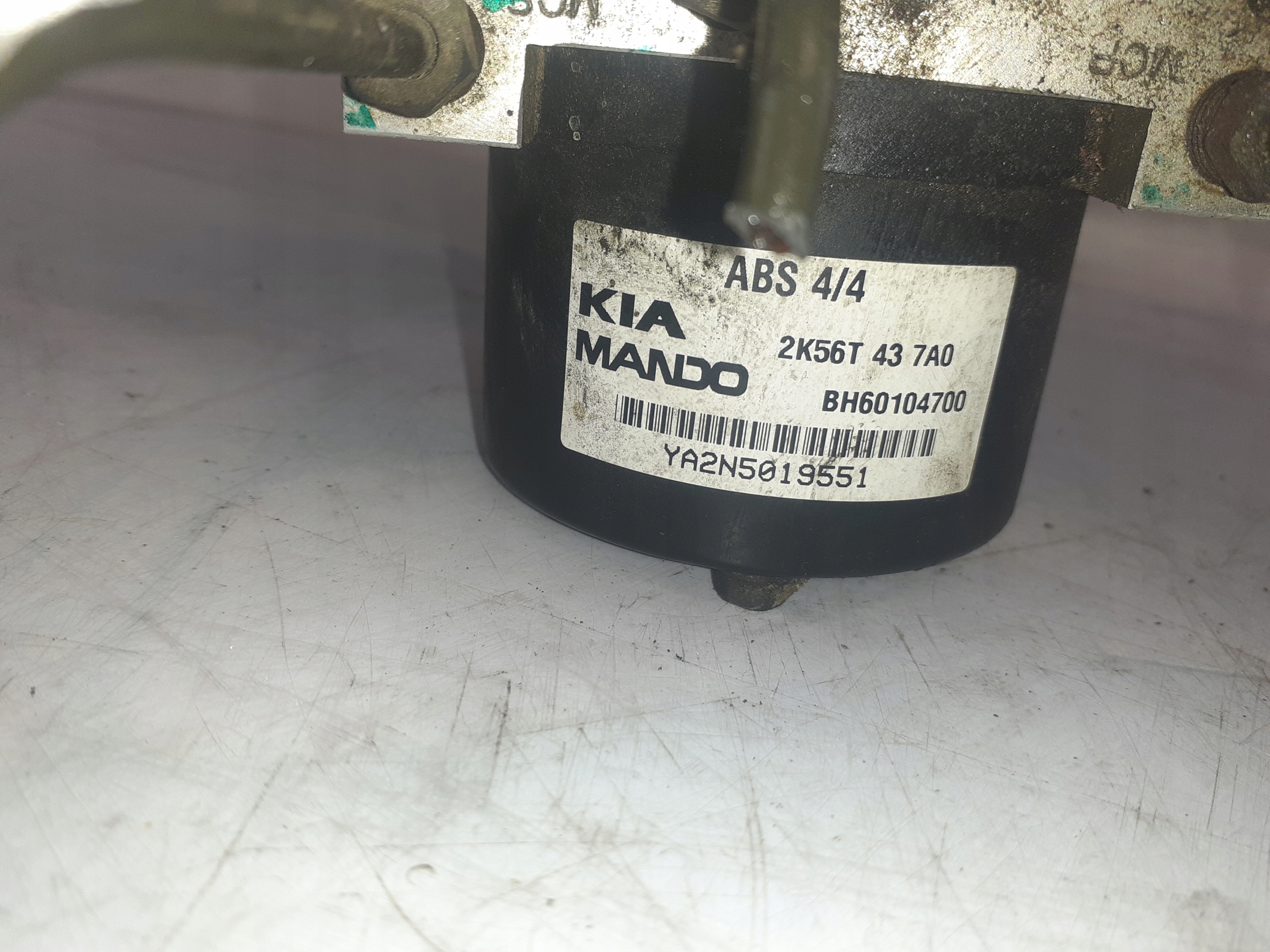 Kia Sedona and pump ABS