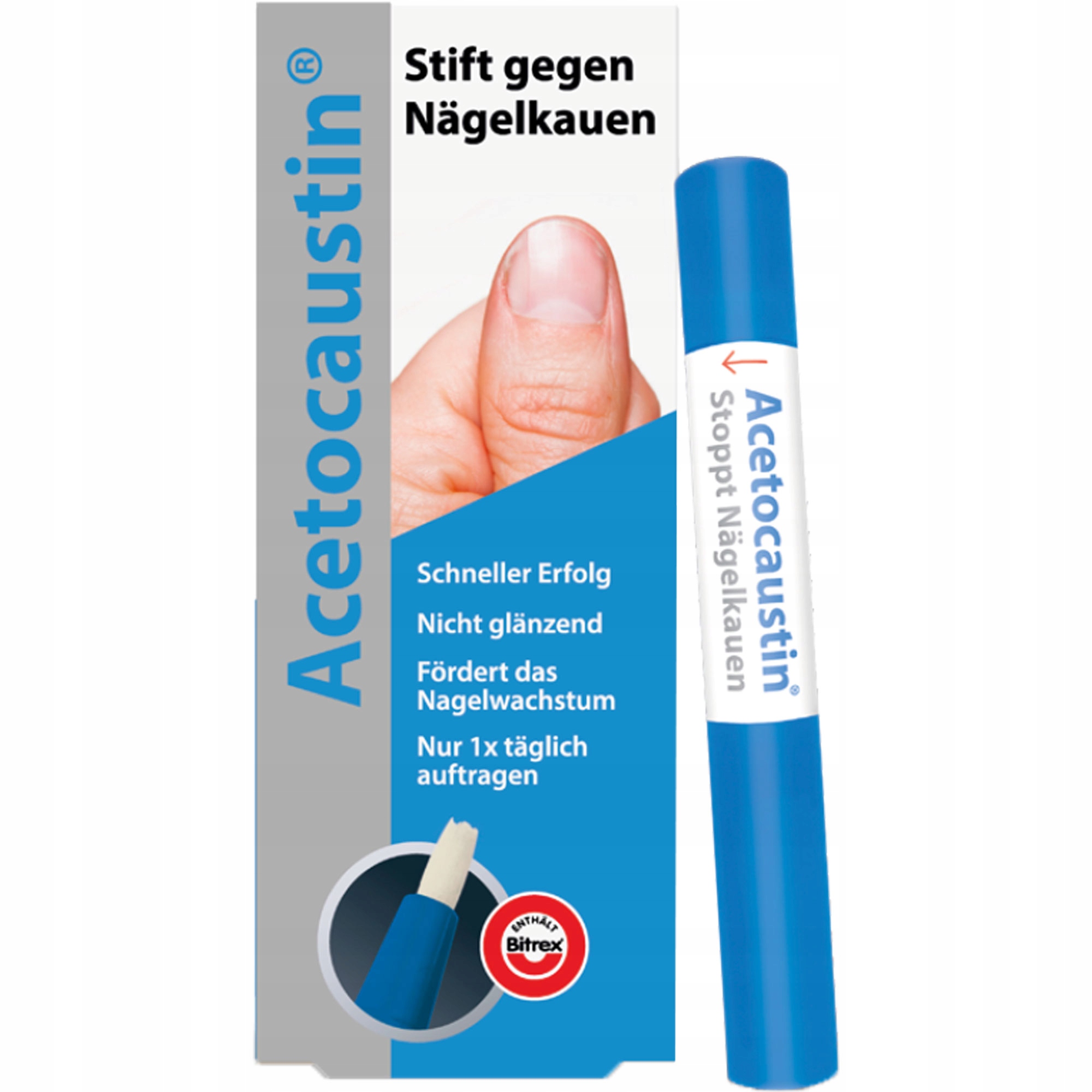 Acetocaustin Stift gegen Nägelkauen, 3 ml