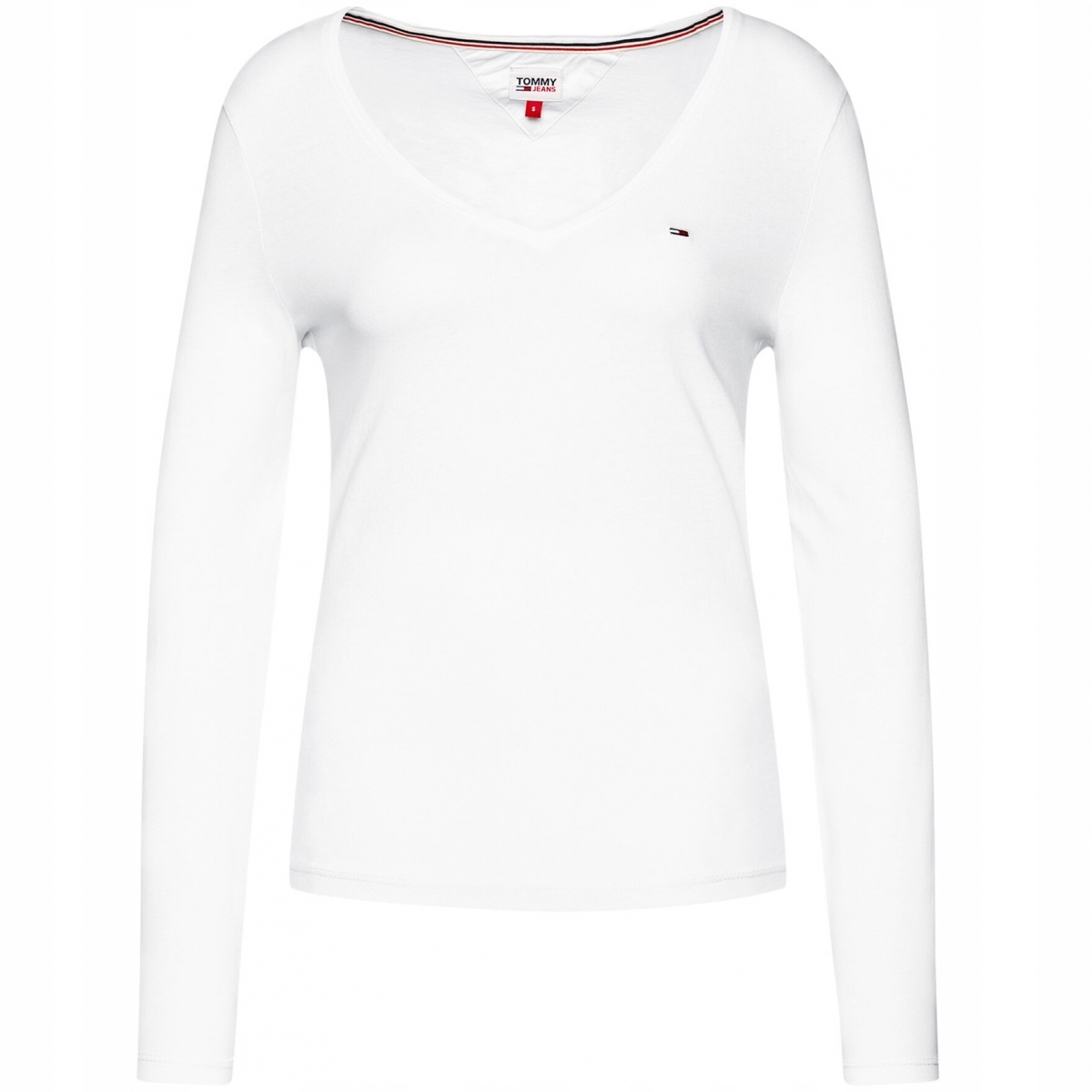 

Tommy Jeans bluzka damska longsleeve bawełna M