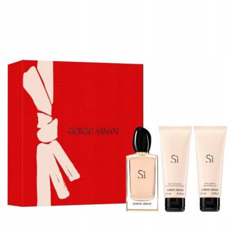 Giorgio Armani Si balsam 75ml żel do kąpieli 75ml 100ml Edp