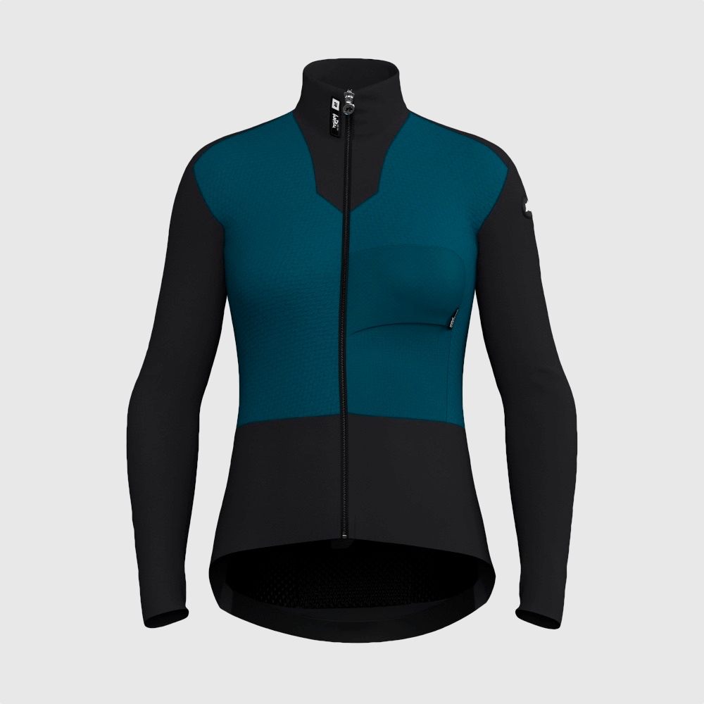 Assos Dyora R Habu S11 Dámská zimní bunda Petrol Blue XL