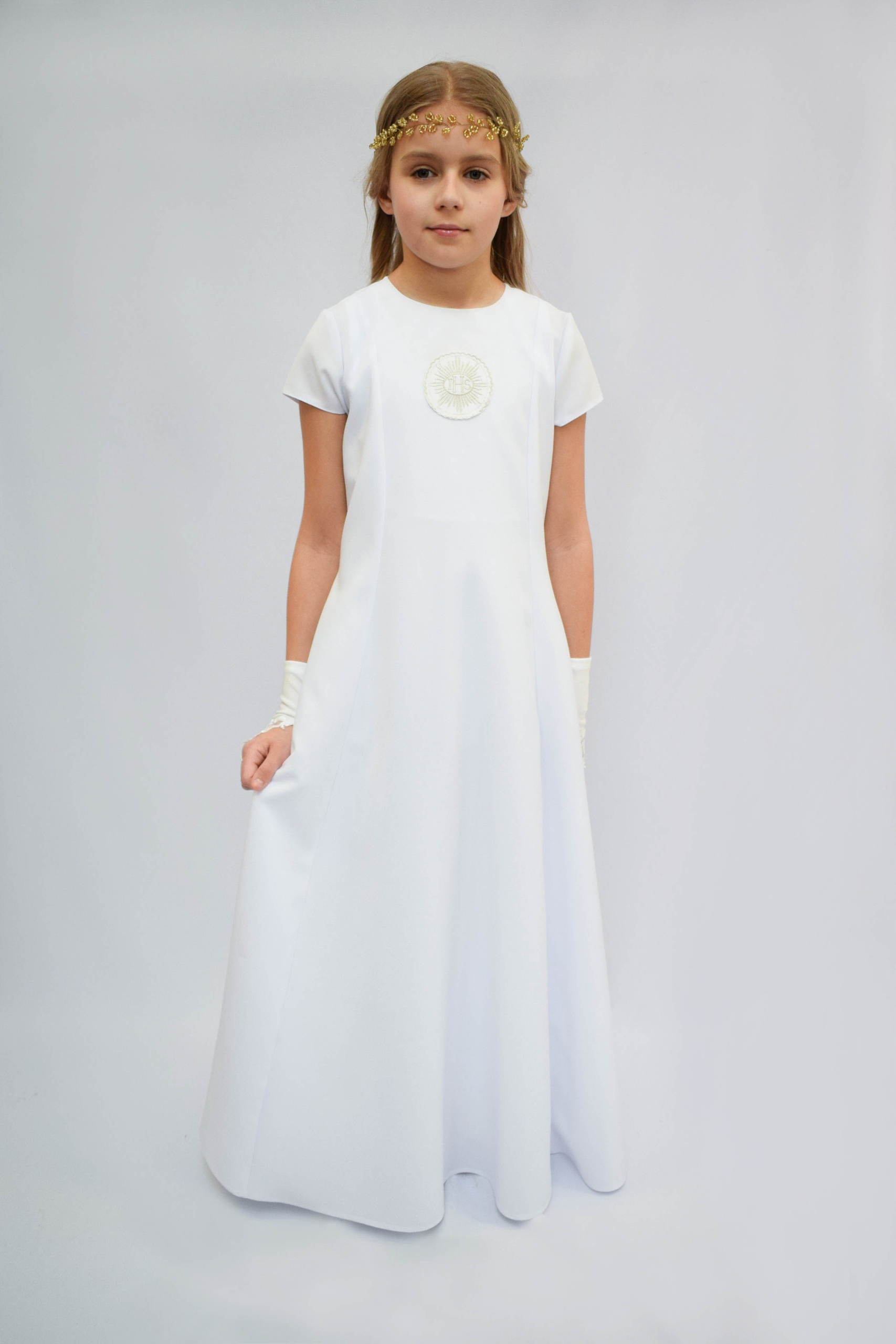 Sukienka komunijna Lena rozmiar 128S Marka bez marki