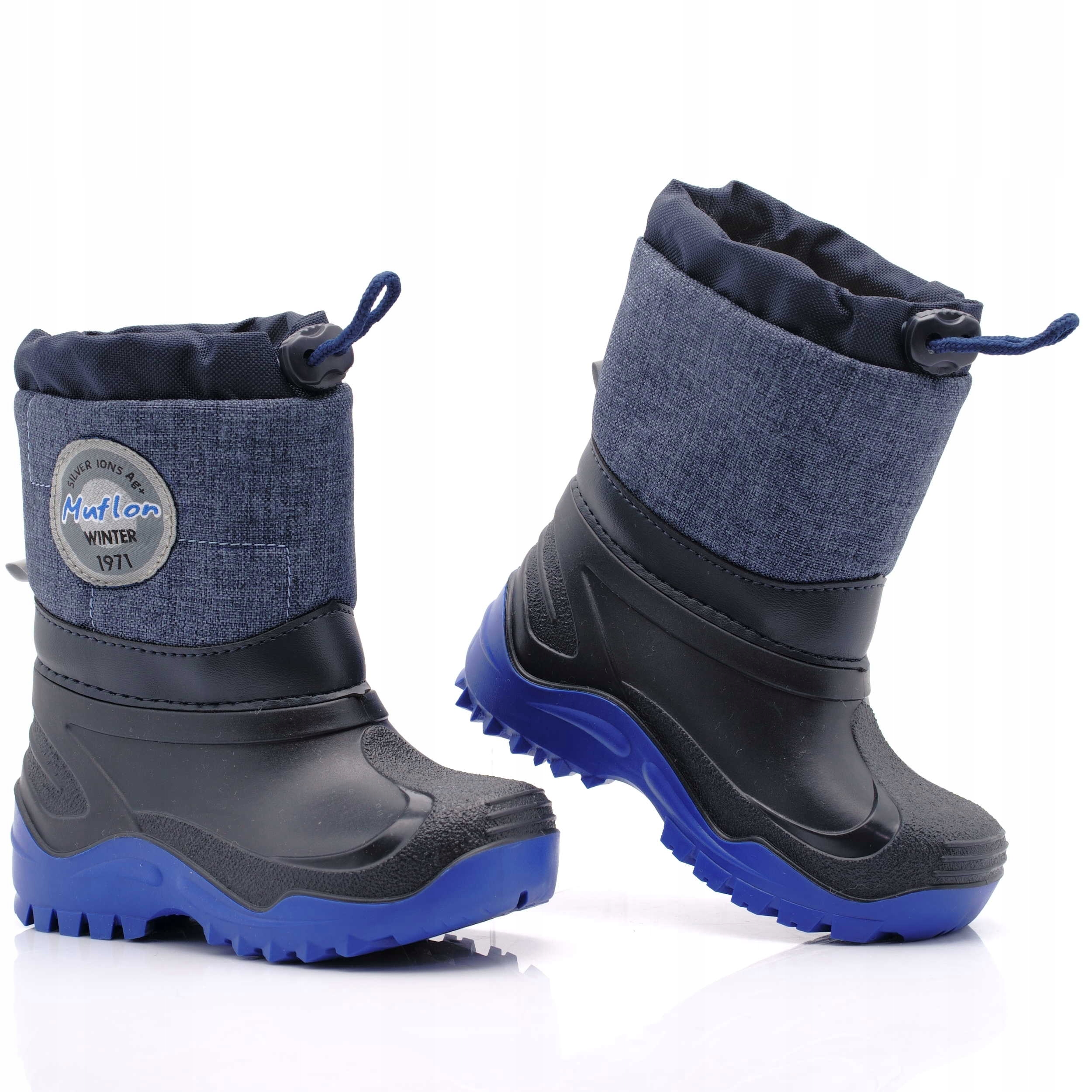 Renbut Muflon ŚNIEGOWCE BUTY ZIMOWE WEŁNA 23/24 Marka Ren But