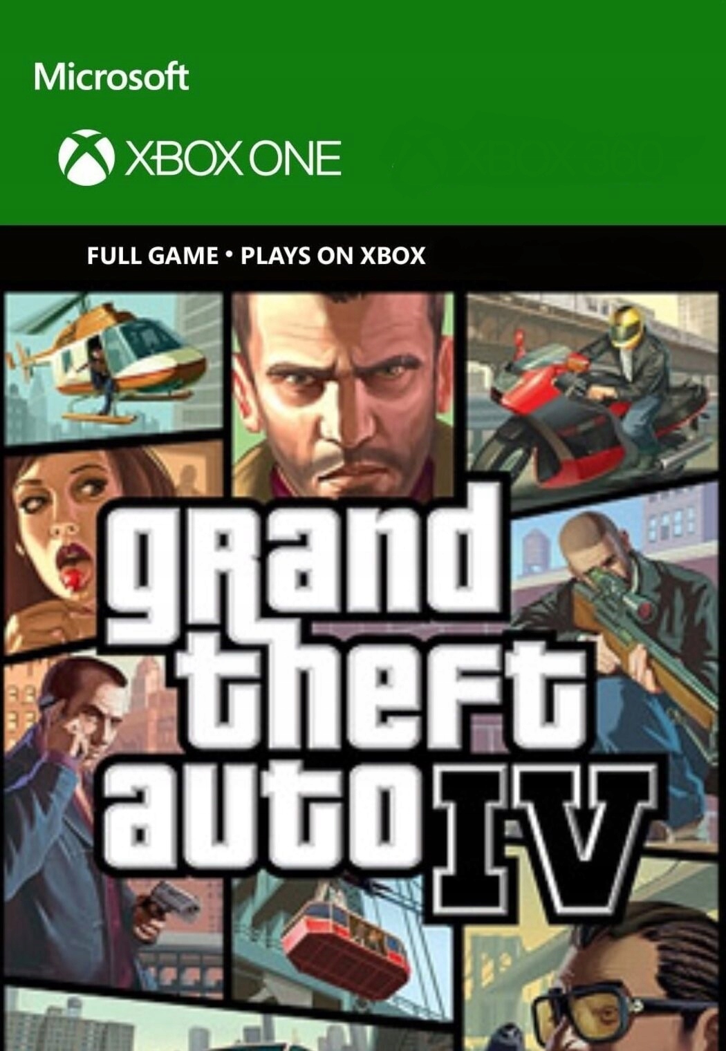 Grand Thfet Auto IV Xbox One, Series X|s