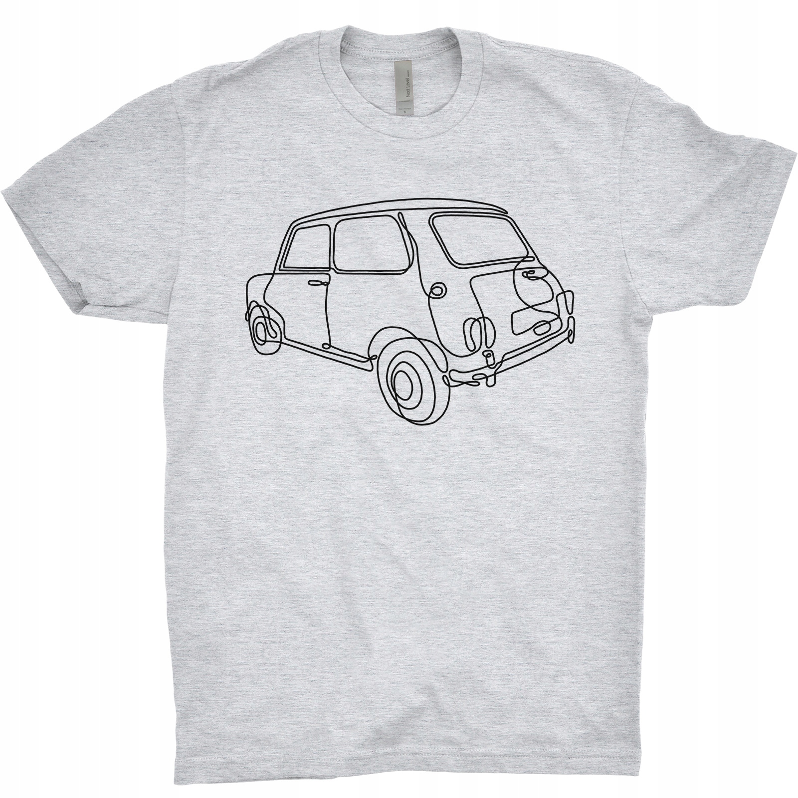 

Mini Cooper Koszulka Motoryzacja Minimalizm Art