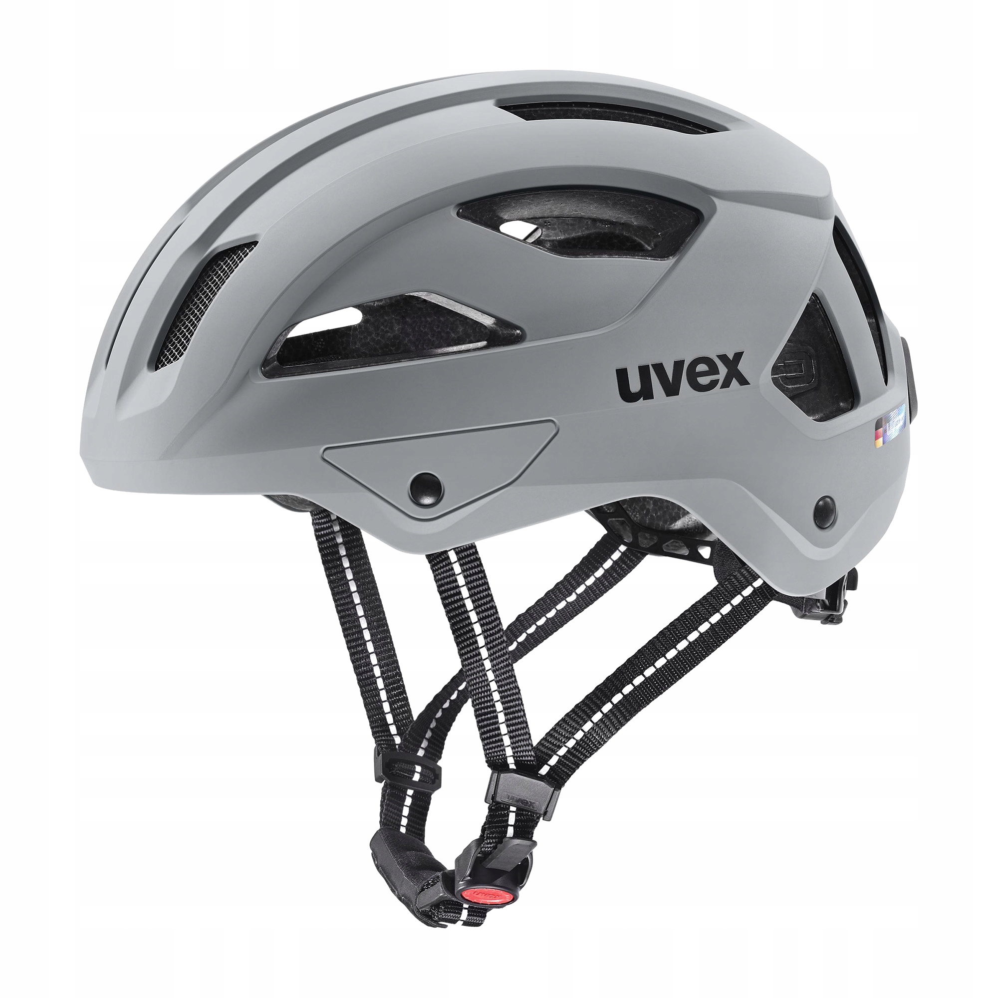 Kask rowerowy Uvex City Stride rhino matt