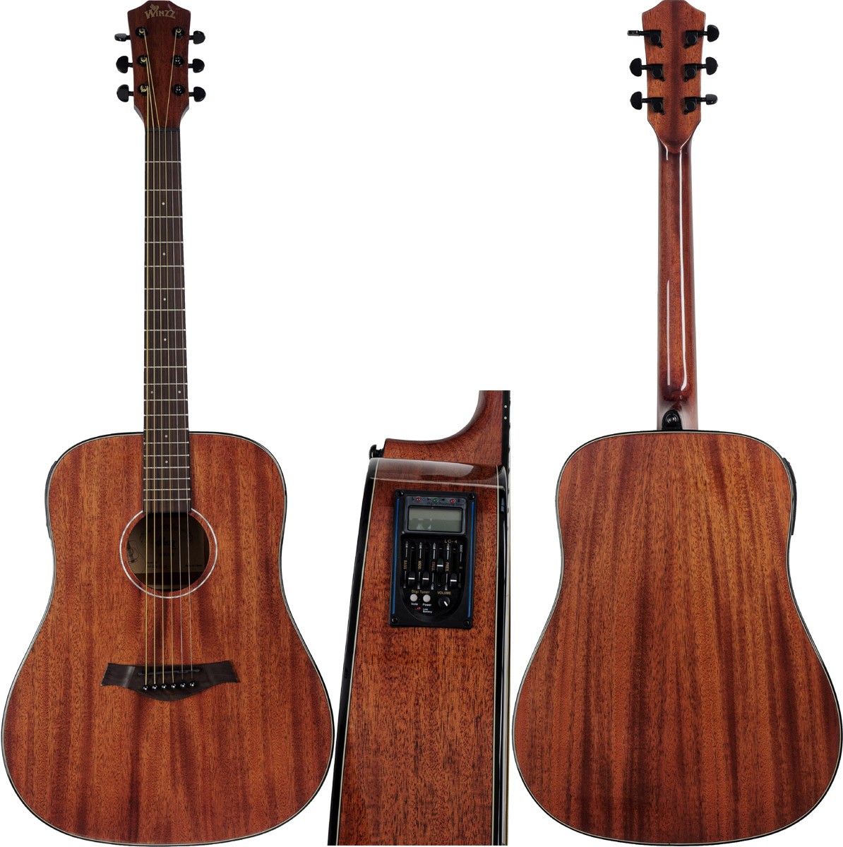 Elektroakustická kytara 4/4 41'' M-tunes MTFM488E