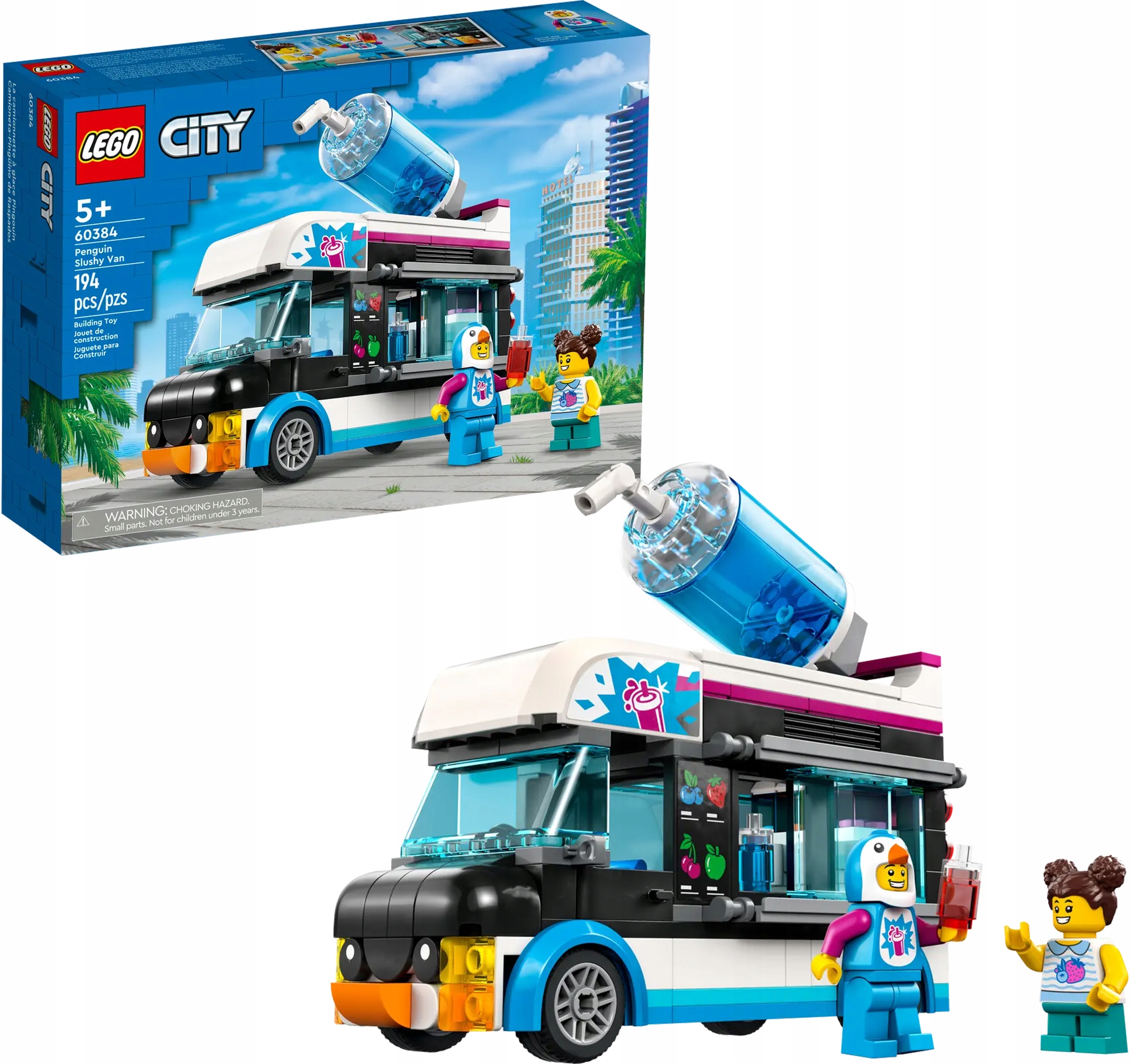 Lego City Tučňákova dodávka se Slushem 60384