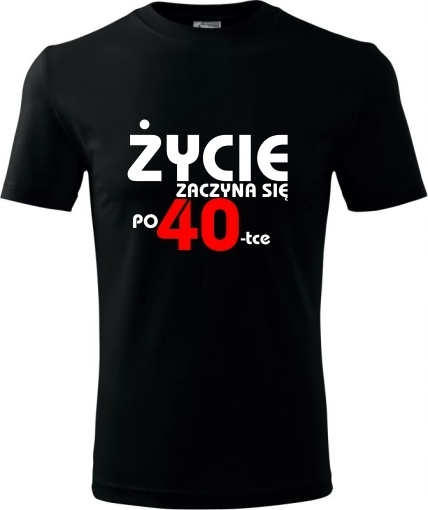 

Fajne Prezenty Na 40 Urodziny Koszulki Z Nadrukiem