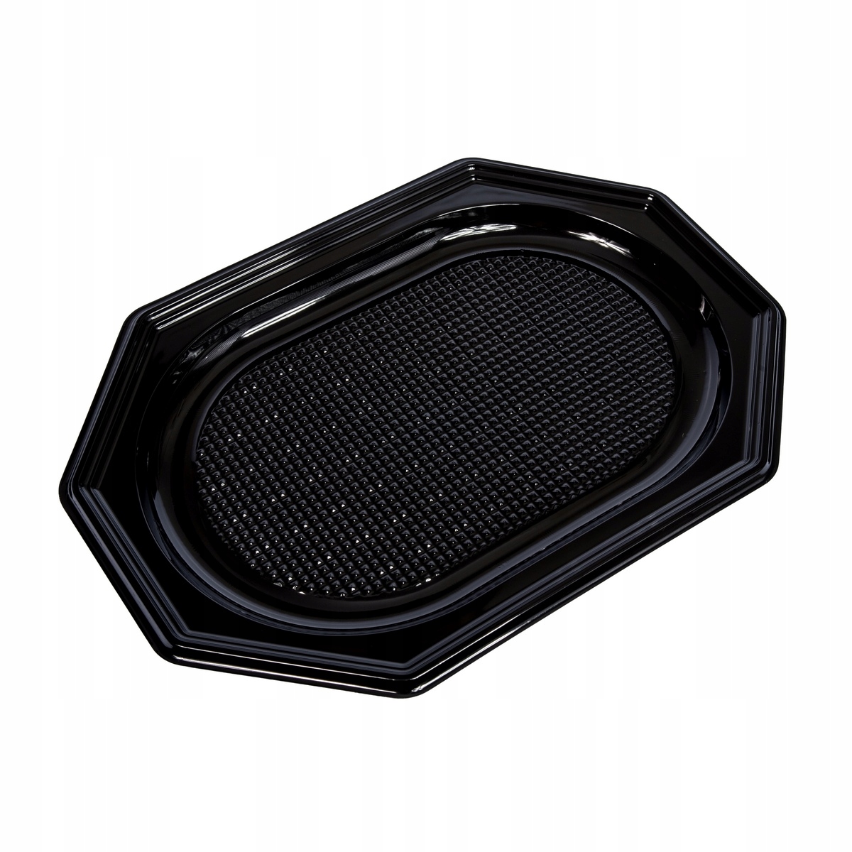 

Taca Cateringowa Czarna plastikowa 35cm 10 sztuk