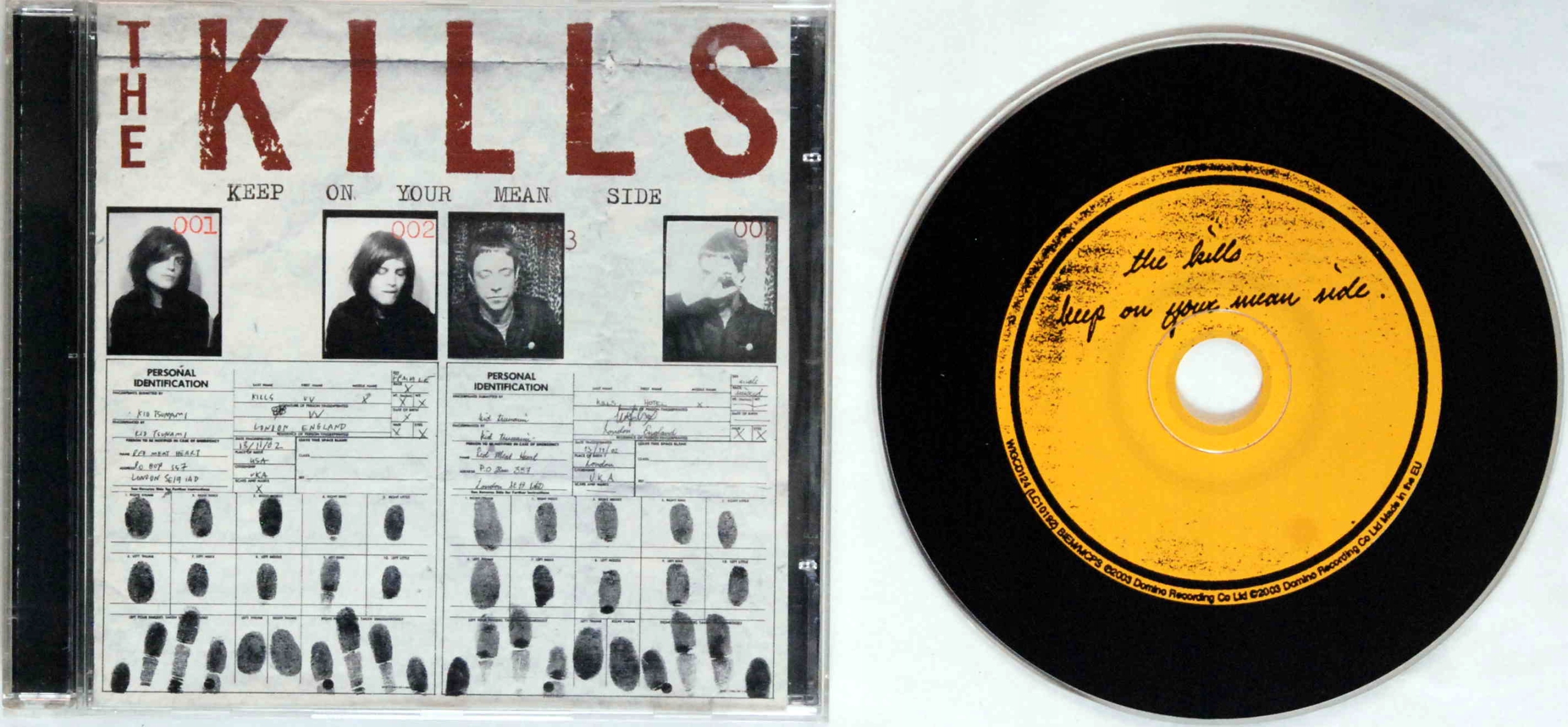 英LP Kills Keep On Your Mean Side WIGLP124 Domino /00260 The Kills – Keep On Your Mean Side – Vinyl (180 gram, LP