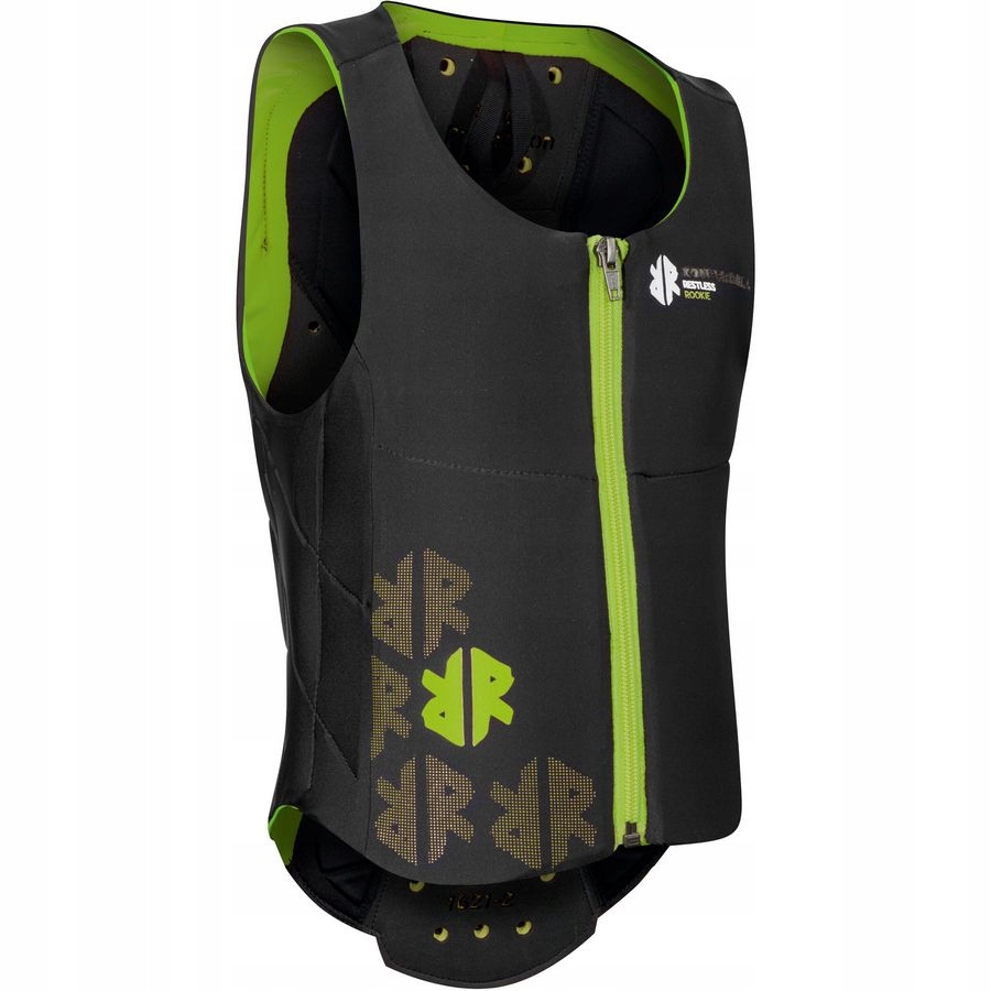 Kamizelka bezpieczeństwa Komperdell Ballistic do jazdy konie limonkowa128cm