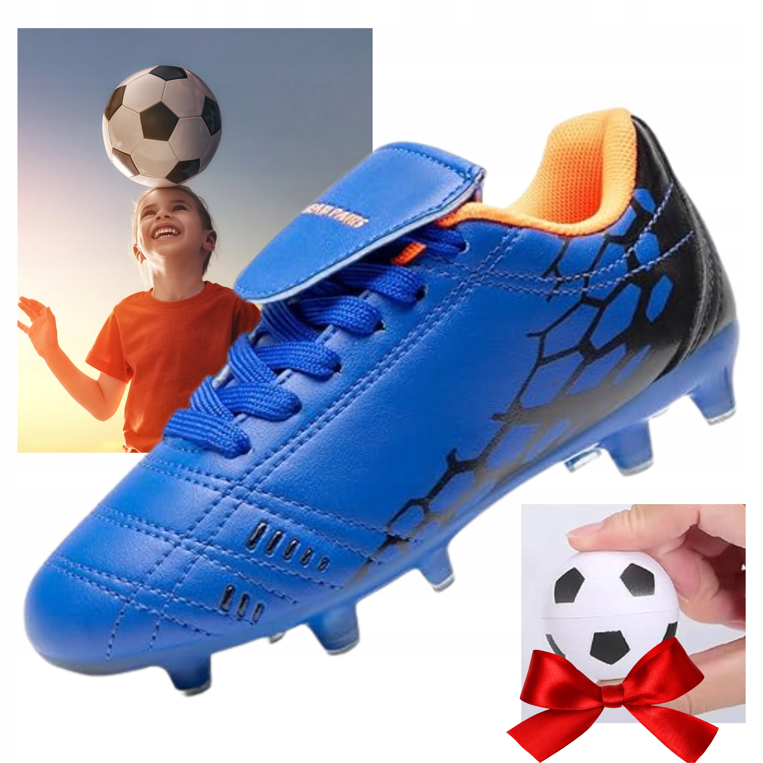 Korki Buty dziecięce sportowe piłkarskie trening do piłki nożnej