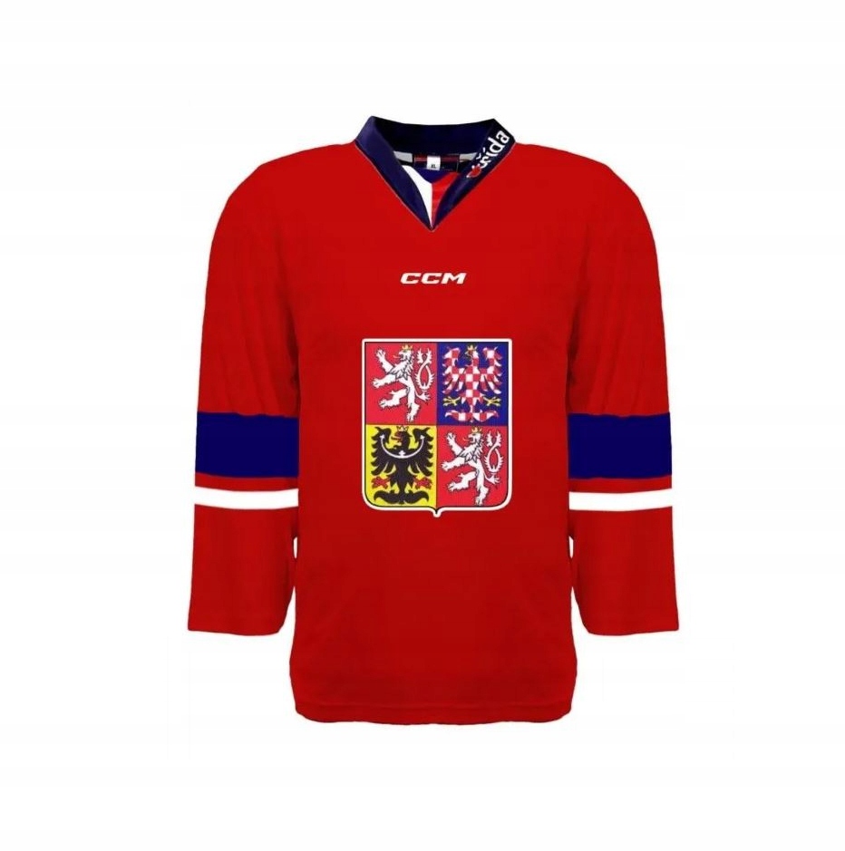 CCM Reprezentační dres CCM červený bez reklam, Senior, červená, L