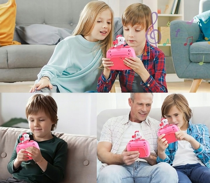 GRA ZRĘCZNOŚCIOWA POP IT ANTYSTRESOWA ELEKTRYCZNA Model JEDNOROŻEC