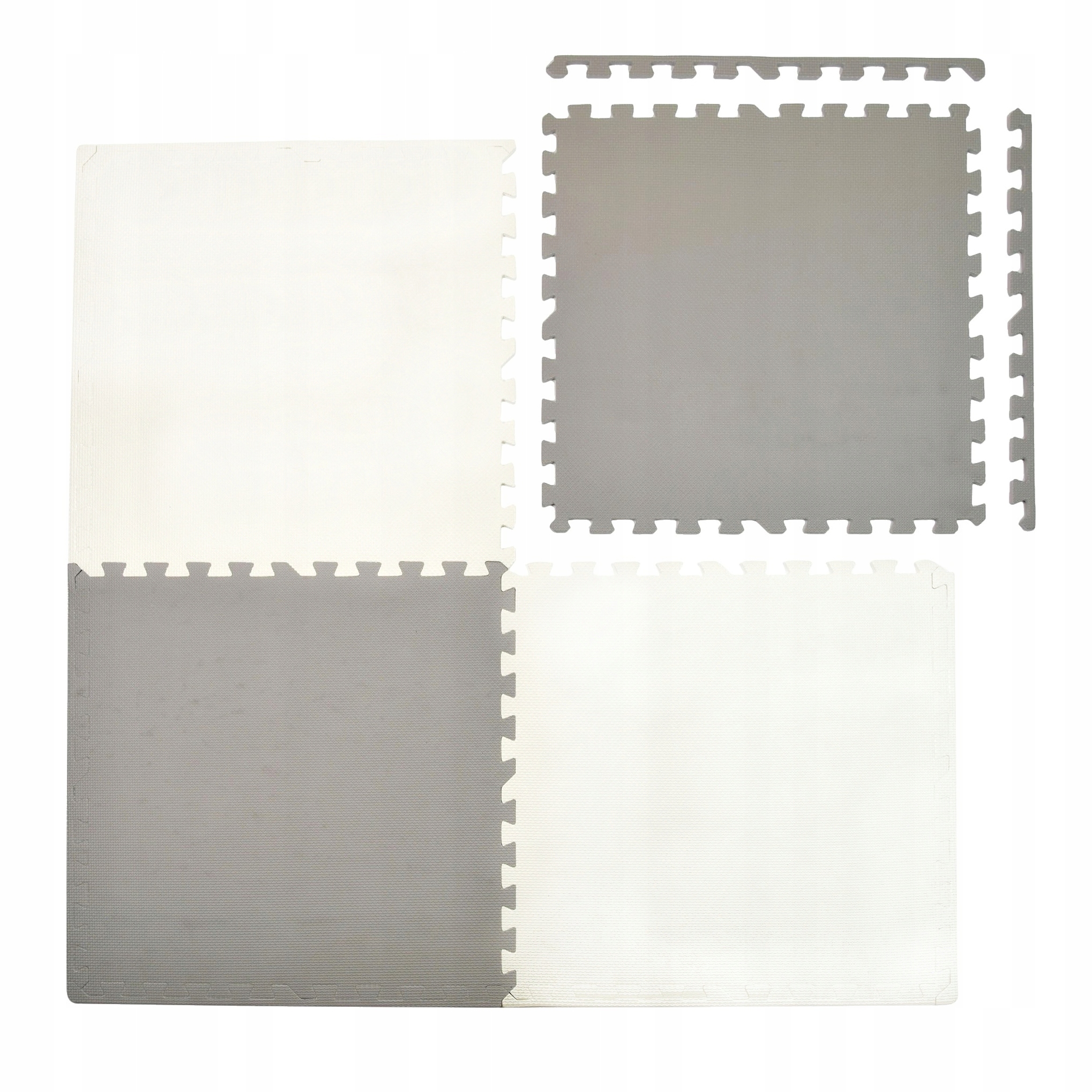 DUŻE PUZZLE PIANKOWE WODOODPORNE MATA HUMBI PODŁOGA KOLOROWA 120x120 4 SZT EAN (GTIN) 5904204290296