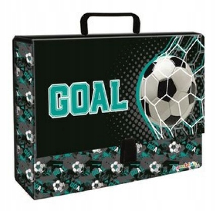 TECZKA Z RĄCZKĄ A4 XL GOAL FOOTBALL PIŁKA