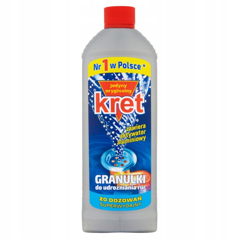 

Kret granulki do udrożniania Original 800g Wydajny