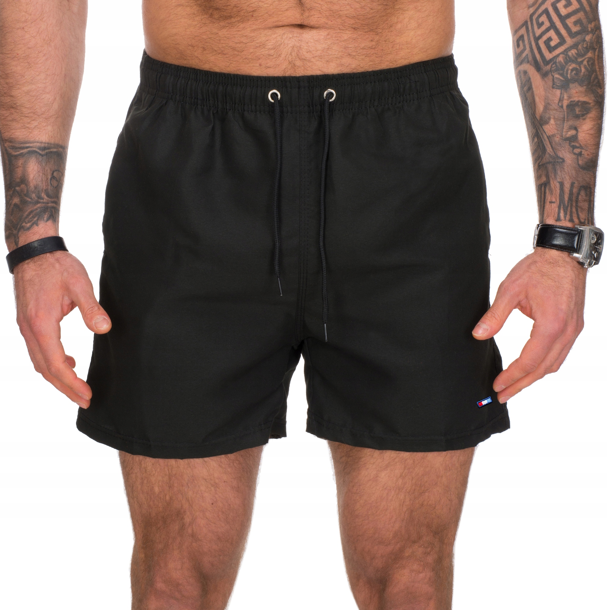 

TM001 r. XXL Krótkie Spodenki Kąpielowe Z Haftem