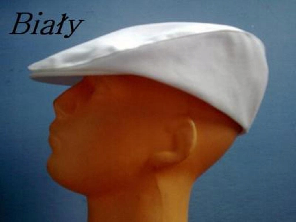 

Kaszkiet Kaszkiety Bawełna Biały R.56