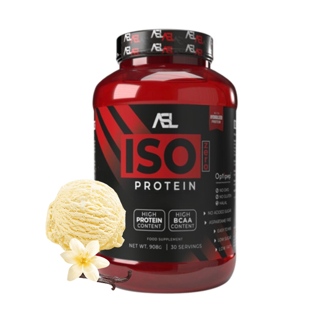 Asl All Sports Labs Iso Zero Protein 908 g izolát Wpi vanilkový protein