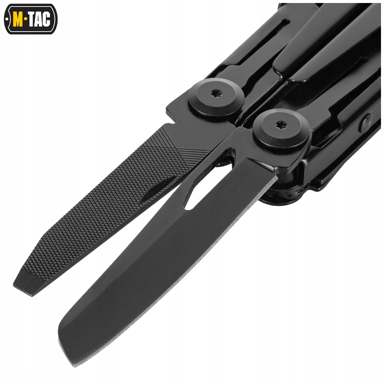 MULTITOOL NARZĘDZIE WIELOFUNKCYJNE M-TAC TYPE 9 11w1 Z KABURĄ CZARNY EAN (GTIN) 5903886873650