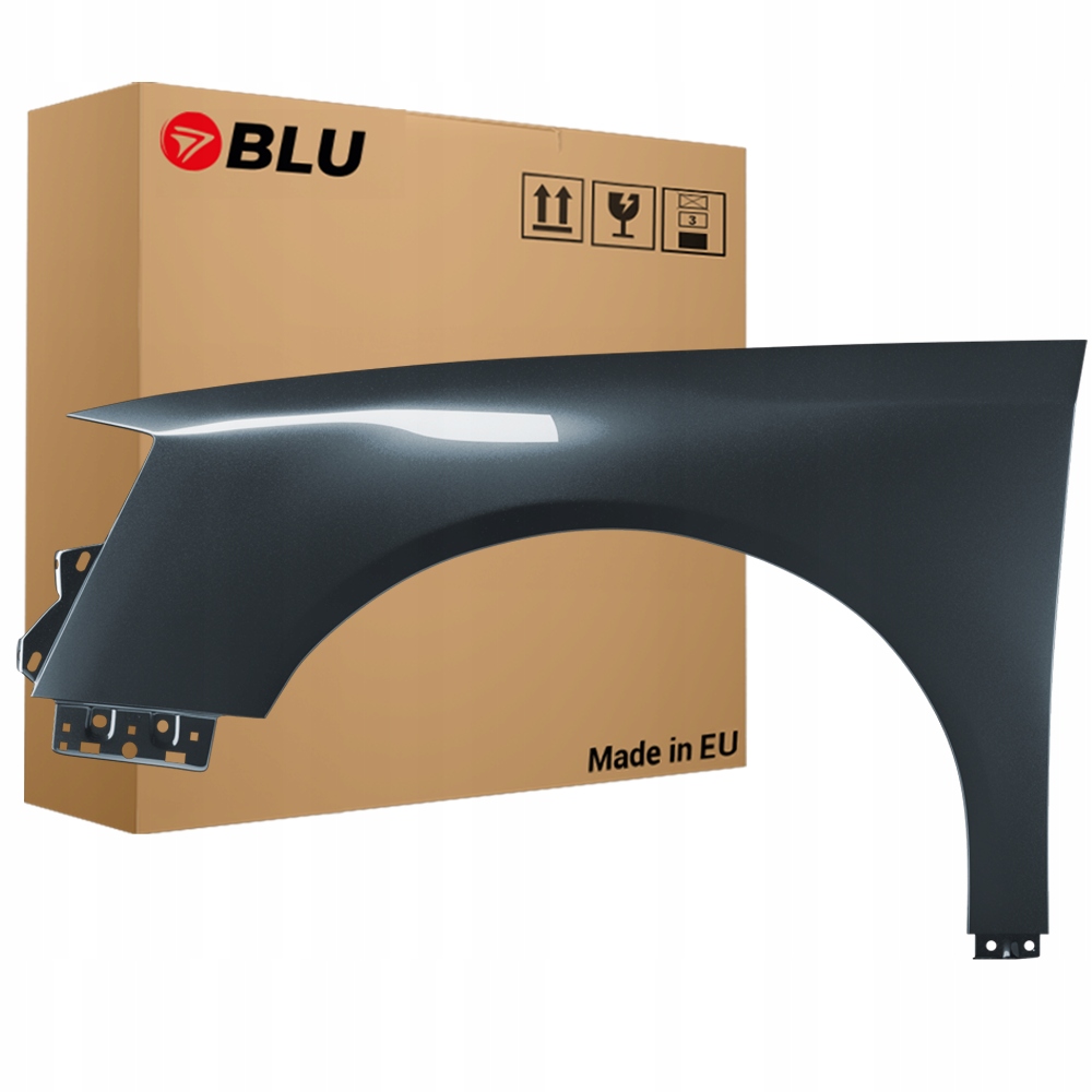 Blu Blatník Vw Passat B6 LK7X levý šedý 05-10 přední pozink IslandGrau