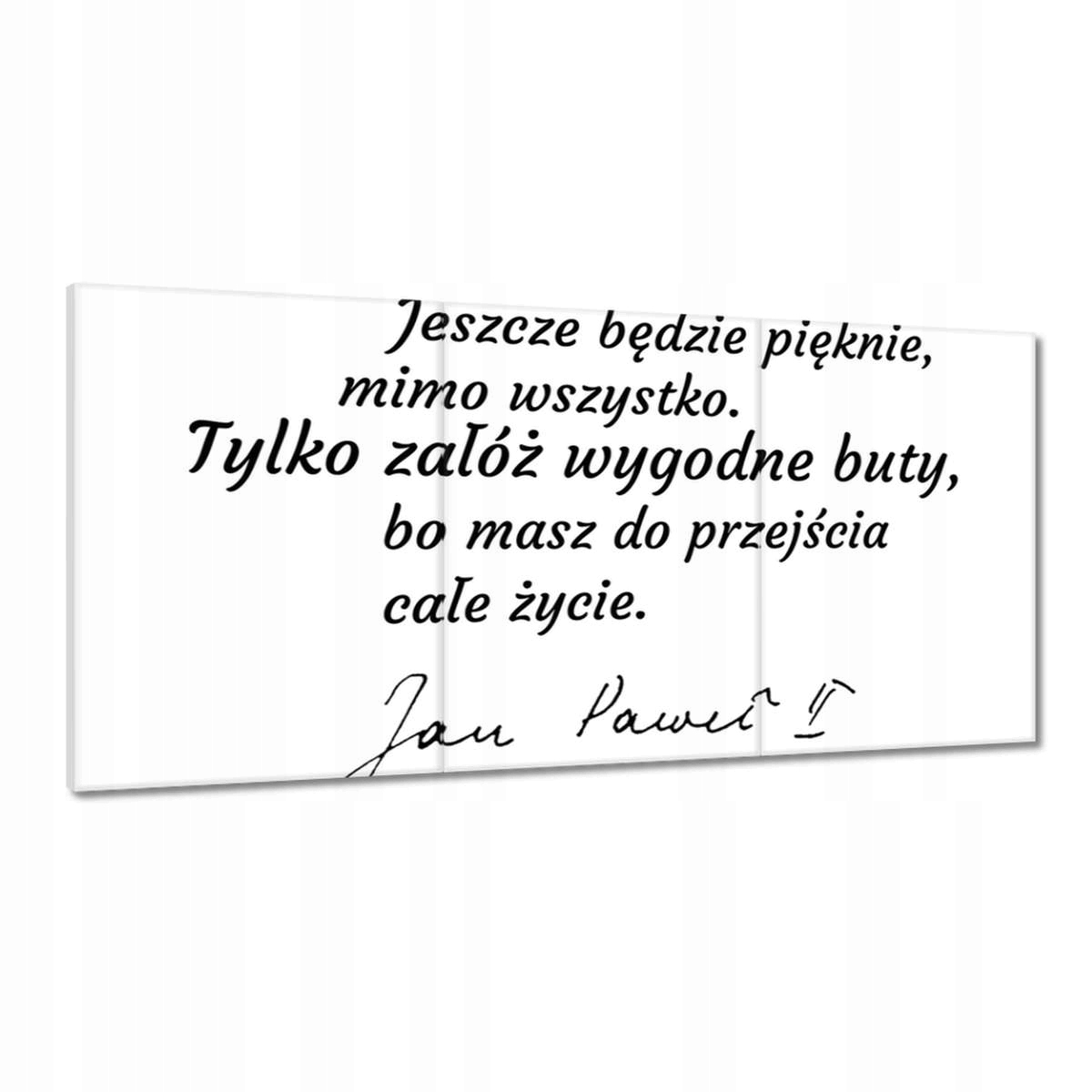 Obrazy 180x90 Citáty Ján Pavol 2 Druhý