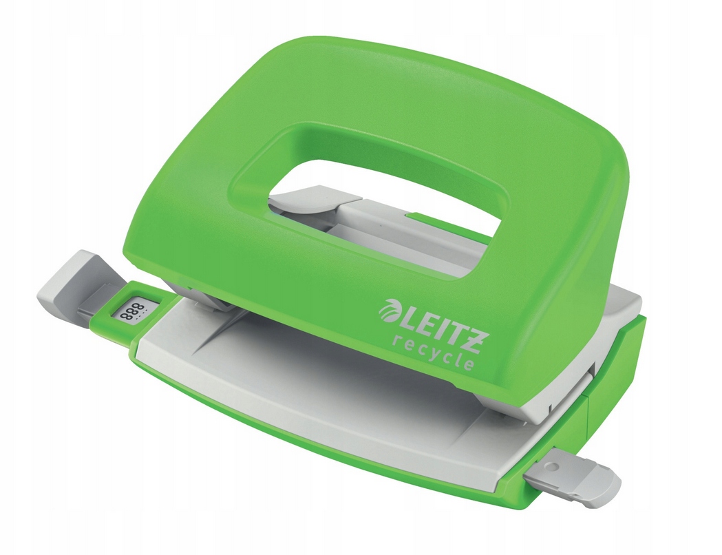Dziurkacz LEITZ 5010 do 10 kartek zielony