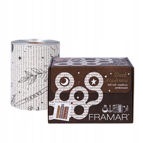 Framar Fólie V Rýhované Roli Dark Academia 97,5 M
