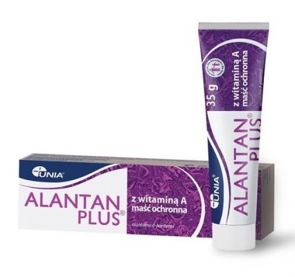 

Alantan Plus z witaminą A ochronna maść 35 g