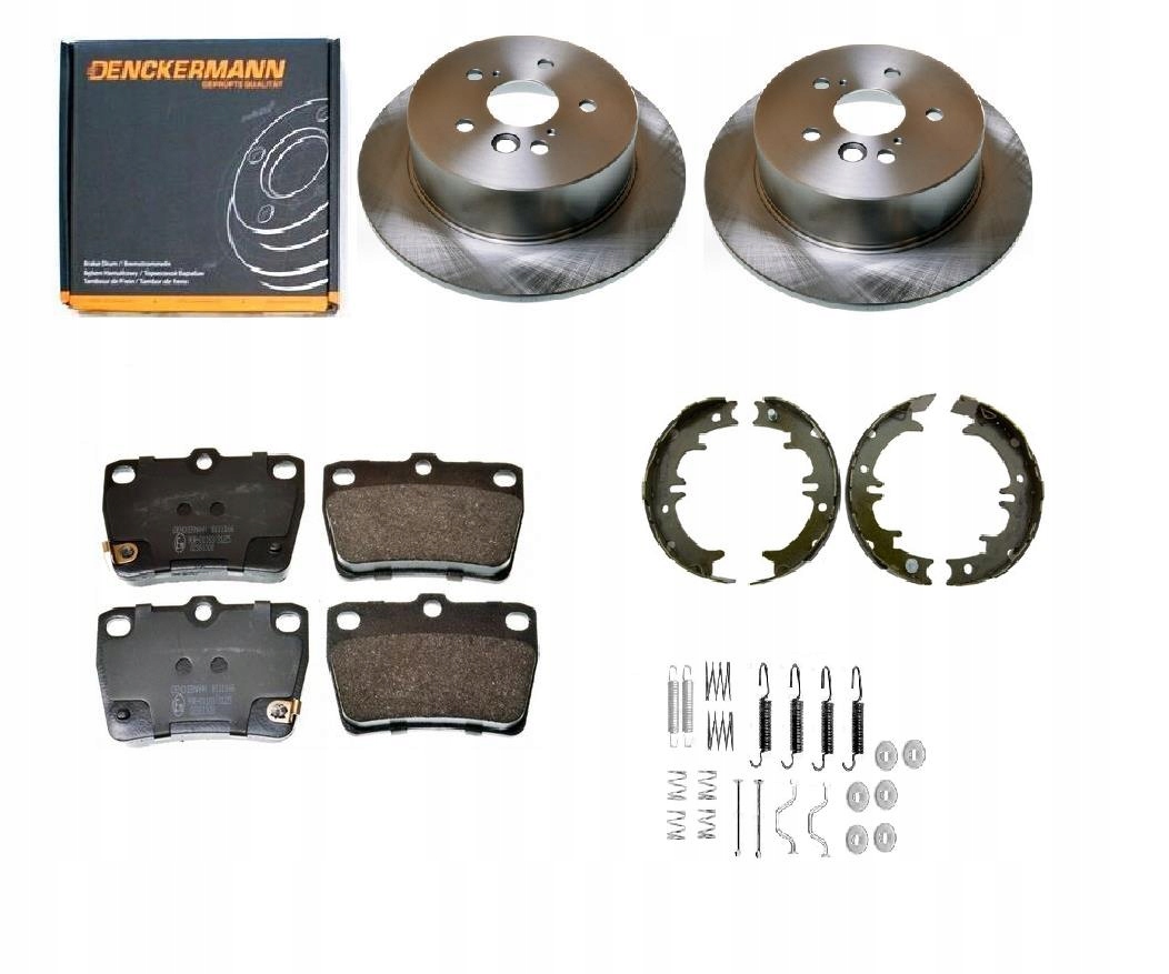 Kotouče Čelisti Toyota Rav 4 II Zadní 303 mm