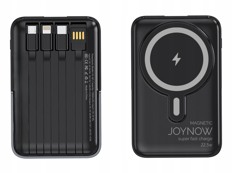 MagSafe Powerbank Magnetyczny Bezprzewodowy 10000mAh 22.5W Mocny i Szybki