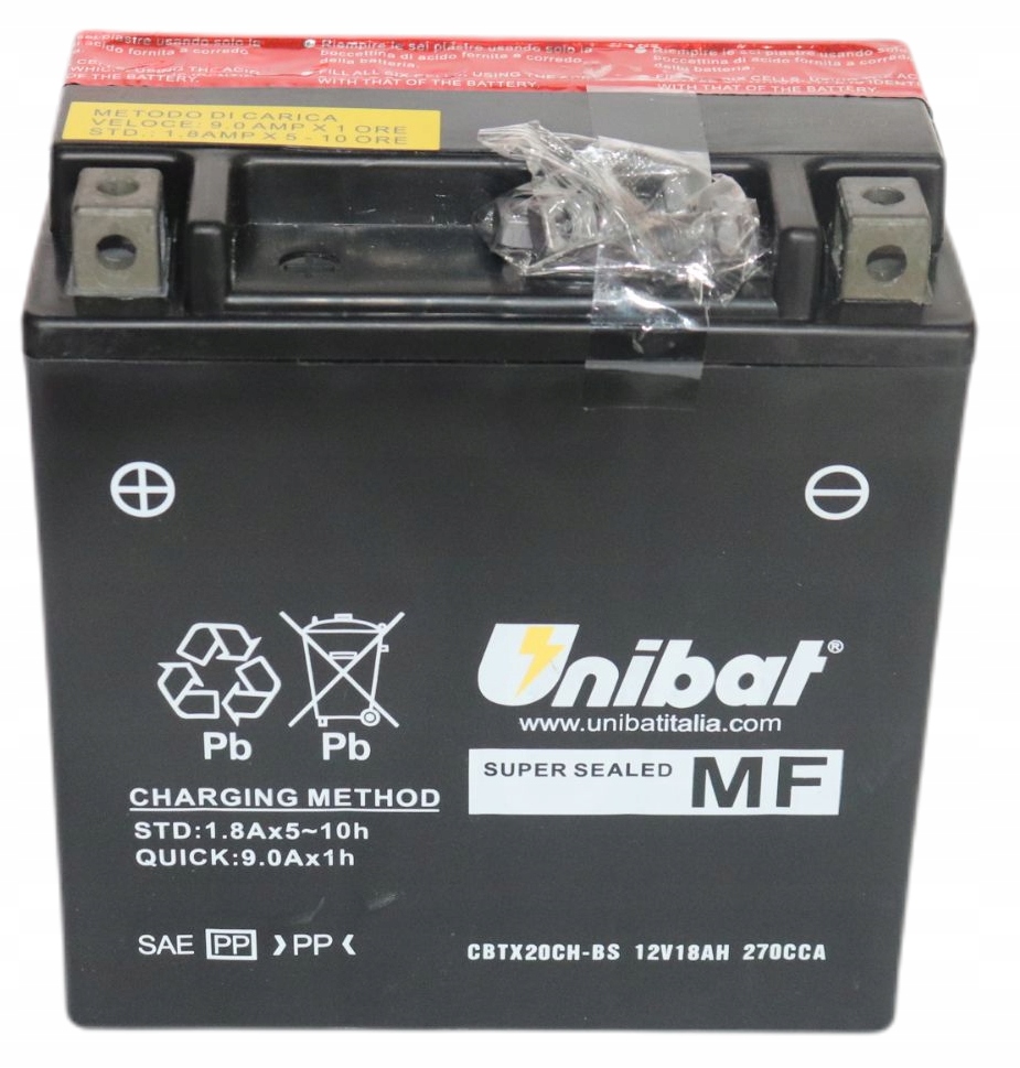 Batéria Unibat CBTX20CH-BS 18Ah