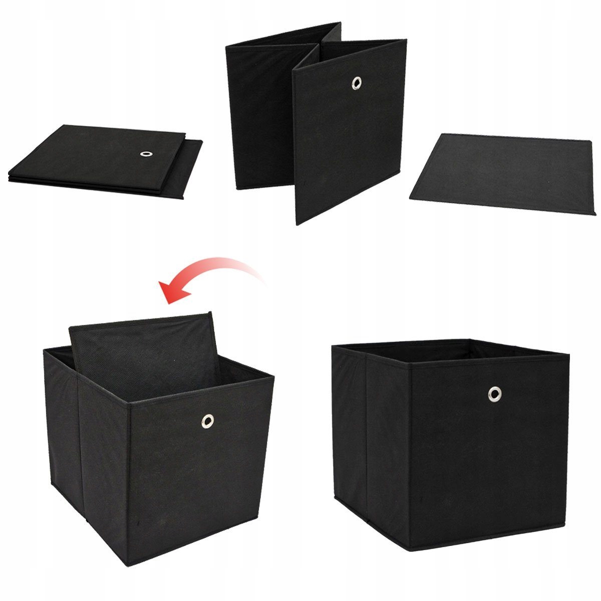 ORGANIZER SZAFY PUDEŁKO POJEMNIK SKŁADANY KALLAX Marka inna